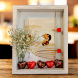 Personalized Photo Frame & Chocolates JNK-5783