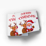 Cute Santa Merry Christmas Theme Milk Chocolate Bar SPM-368