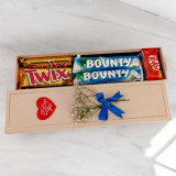 Chocolate Combo Gift Box with “I Love You” Tag SPM-405