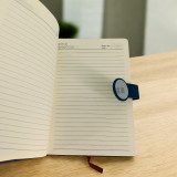 Personalized Premium A5 Notebook - Navy Blue