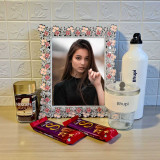 Gift Set – Coffee, Personalized Drinkware & Lovely Photo Frame spm-431