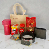 Premium Treats with Belt, Candle & Wallet for Him JNK-5874