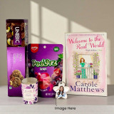 Read & Relax Gift Combo with Cookies & Candle JNK-5879