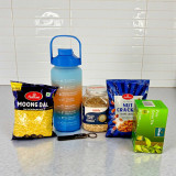 Wellness Snacks, Personaized Keyring & Bottle Gift Hamper BPL-781