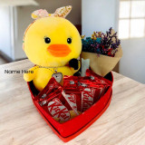 Penguin, Chocolates & Locket Gift Box JNK-5915