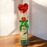 Personalized Love Balloon & Nesy Sweet Wine Valentine Gift SPM-479