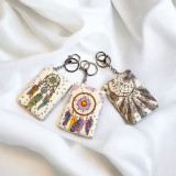 Dream Catcher Compact Mirror Keychain – Design May Vary