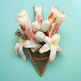 Raffaello, Crochet Lily & Tulip Delight Vase