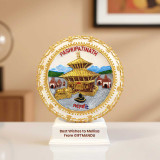 Pashupatinath Decorative Resin Souvenir with Personalized Name Engraved TOL-36