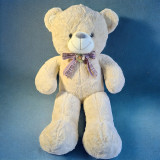 28-Inch Elegant Cream Teddy Bear with My Sweet Love Printed On White Sash