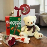 Sweet Surprise Hamper with Teddy & Chocolates BPL-903