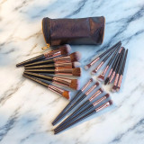 MAANGE 18-Piece Professional Makeup Brush Set with Bag