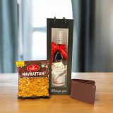 Nesy Wine, Snacks & Wallet Gift Set