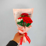 Crochet Roses Bouquet -Handcrafted SPM-553