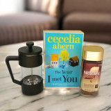 Romantic Gift Set With Coffee, Book & French Press Pot SK-1701