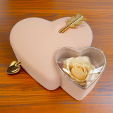 Valentine’s Day Pink Heart Rose Jewellery Gift Box BOX-38