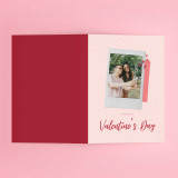 Personalised Valentine's Day Greeting Card With Photo & Message SK-1729
