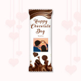 Happy Chocolate Day Personalized Dairy Milk Chocolate