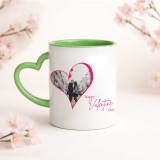 Happy Valentine’s Day Personalized Ceramic Mug with Photo SPM-615