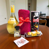 Delight Snacks, Self Care & Wine Combo For Him BPL-958