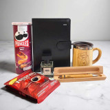 Luxury Men’s Gift Hamper with Personalized Diary, Pen, Coffee & Fragrance SK-1794