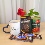 Chocolates, Mug & Mithai Gift Combo for Him