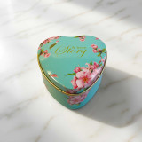 A Love Story Tin Heart Shape Scented Candle SP-10279