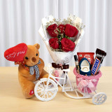 Teddy & Chocolates Gift Set with Jewellery & Perfume For Her SK-1915