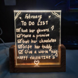 Multi-Purpose LED Message Board with Soft Glow