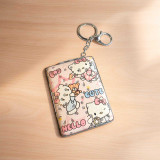 Cute Hello Kitty Double-Sided Compact Mirror Keychain MR-34