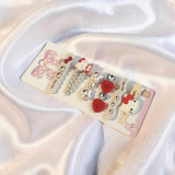 Hello Kitty Design Hair Clip Set of 6 for Kids HC-295