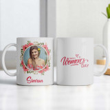 Custom Ceramic Mug with Photo & Name for Women’s Day SK-1971