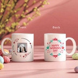 Women's Day Special Name & Photo Personalized Ceramic Mug BPL-1033