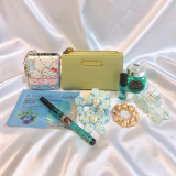 Relaxation & Fashion Indulgence Gift Set With Wallet & Scented Candle