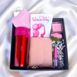 Women’s Day Pink Pamper Personalized Gift Box SPM-710