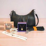 Daily Wear Clutch Bag & Beauty Accessories Gift Set for Her BPL-1060