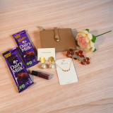 Women's Wallet, Accessories, Treats & Crochet Rose Gift Set BPL-1082