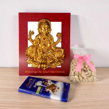 Fortune Statue & Delight Snacks Gift Set BPL-1108