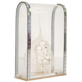 Silver Ganesh Ji Sitting on Beautiful Silver Peepal Leaf