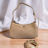 Chrisbella Classic Cream Color Shoulder Handbag