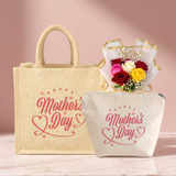 Beautiful Mother’s Day Gift Combo with Bag, Pouch & Roses DKG-188