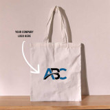 Personalized Canvas Tote Bag With Company Logo DKG-207