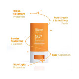 The Purest Solutions Skin Barrier Protecting & Calming Sun Stick SPF50 17gm TPS 215