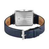 Titan Edge Quartz White Dial Blue Leather Men’s Watch 10017SL01