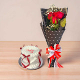 Classic Roses & Cake Set – Biratnagar Only BRT-AM-3