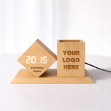 Personalized Desk Organizer with Company Name & Logo DKG-296