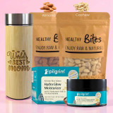 Hydrate, Glow & Snack Wellness Gift Set for Mom SK-2292