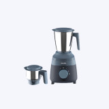 Philips 500W Blue Mixer Grinder Mixer with 2 Jars - HL1010/00