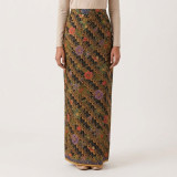 Indonesian Multicolor Floral Patterns Lungi