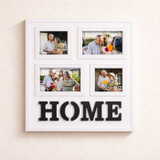 Personalized Printed 4 Picture Glass Wall Hanging Frame DKG-333